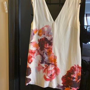 A line dress w deep v